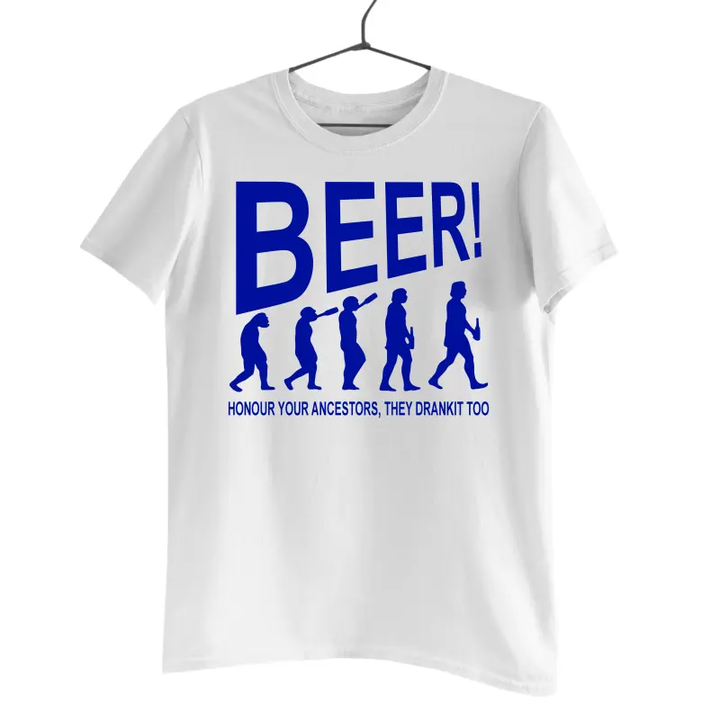 Beer, tricou cu mesaj, model 1